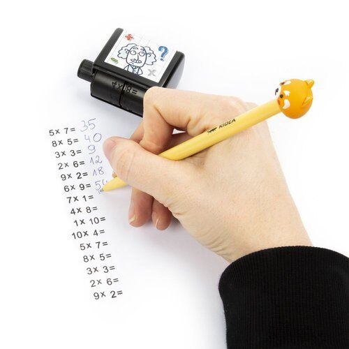 SELLO RODILLO PARA APRENDER TABLAS DE MULTIPLICAR KIDEA.