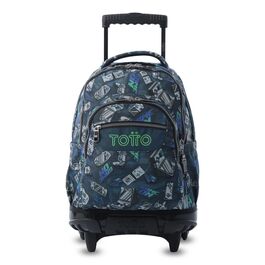 Mochila Renglones - Button. TOTTO.