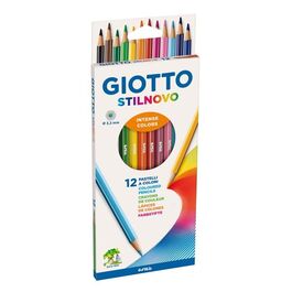 LAPIZ GIOTTO CAJA DE 12 COLORES STYLNOVO