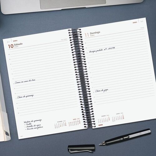 AGENDA  2026 OPAQUE E11 DP AZUL. FINOCAM.