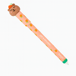 BOLIGRAFO BORRABLE BO-BO AZUL TURQUESA - MR. WONDERFUL. CAPIBARA.