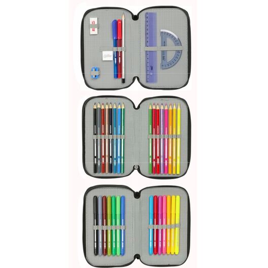 ESTUCHE TRIPLE MARVEL AVENGERS. SAFTA.