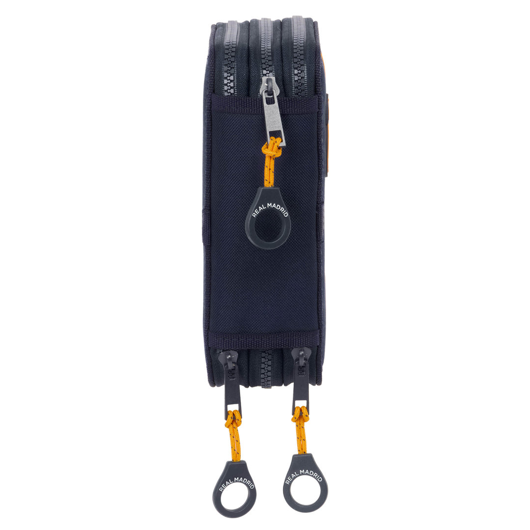 ESTUCHE TRIPLE REAL MADRID. PRODUCTO OFICIAL. SAFTA.