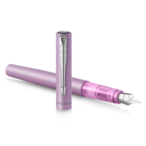 PARKER PLUMA  VECTOR XL M ROSA METALICO.