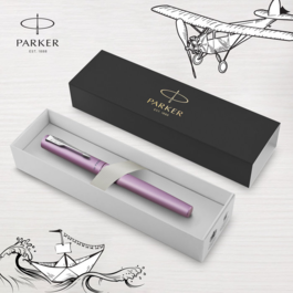 PARKER PLUMA  VECTOR XL M ROSA METALICO.