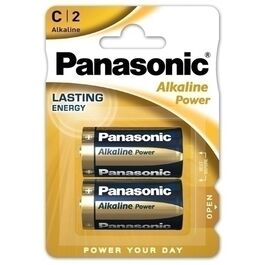 PILAS PANASONIC ALKALINE LR14 B/2