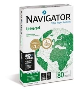 PAPEL A4 NAVIGATOR 80g 500h UNIVERSAL
