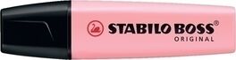 MARCADOR FLUORESCENTE STABILO BOSS 70 PASTEL. ROSA.