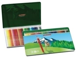 LAPICES COLOR ALPINO LG. est.MET.36