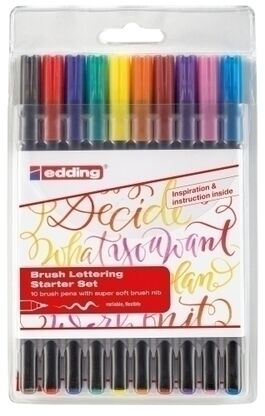 ROTULADOR EDDING 1340 BRUSHPEN ESTUCHE DE 10
