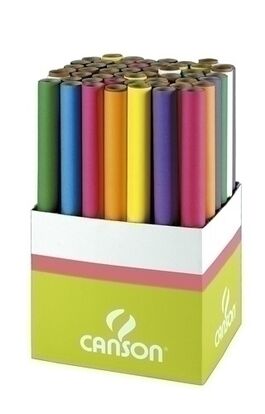 PAPEL SEDA CANSON ROLLO 0,5x5 ROSA