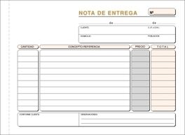 TALONARIO NOTA DE ENTREGA CUARTO APAISADO 2H LOAN