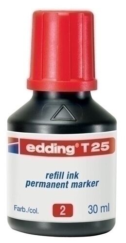 TINTA PARA ROTULADOR EDDING T25 ROJO