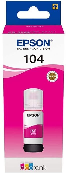 EPSON 104 ECOTANK MAGENTA ORIGINAL