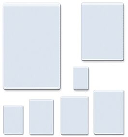 FUNDA PORTACARNET 57X89MM TRANSPARENTE ESSELTE