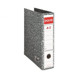 ARCHIVADOR A-Z ARCHICLAS FOLIO NATURAL CON RADO. GRIS JASPEADO. DOHE.