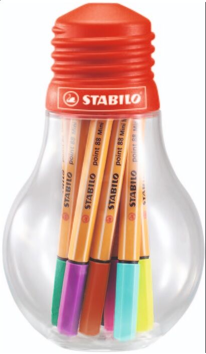 ROTULADOR STABILO POINT 88 MINI. EDICIN ESPECIAL COLOFUL IDEAS.