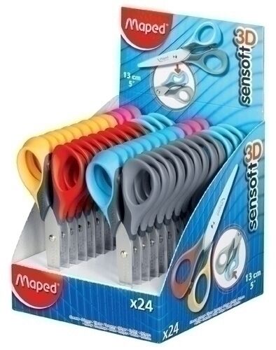 TIJERAS MAPED SENSOFT 3D 13 cm