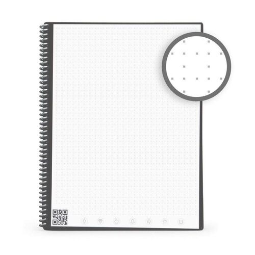 CUADERNO REUTILIZABLE ROCKETBOOK LETTER (TAMAO A4)