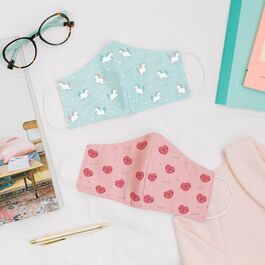 PACK 2 MASCARILLAS INFANTIL MR WONDERFUL UNICORNIO (+6 AÑOS)