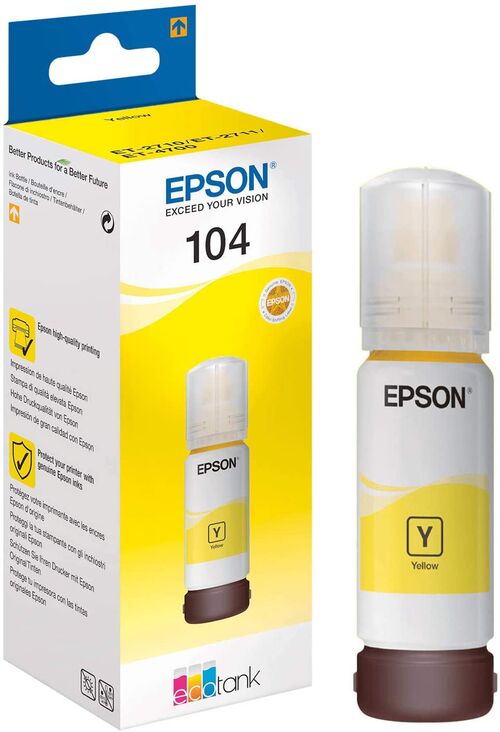 EPSON 104 ECOTANK AMARILLO ORIGINAL