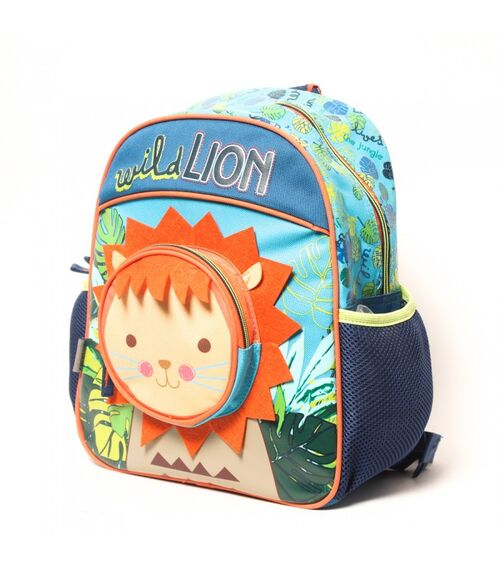 Mochila escolar infantil "Wild Lion"