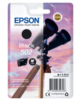 EPSON 502 NEGRO ORIGINAL