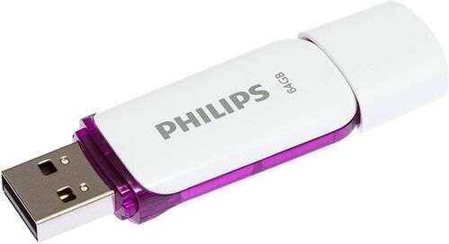 PENDRIVE USB 3.0 PHILIPS  SNOW SERIES 64GB
