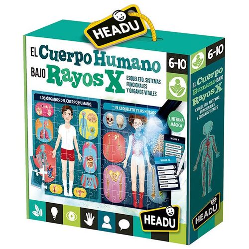 JUEGO EDUCATIVO El Cuerpo Humano bajo Rayos X. HEADU