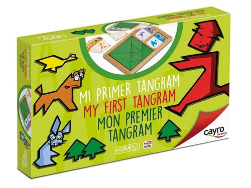 JUEGO DE MESA TANGRAM MADERA INFANTIL