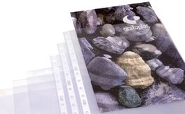 FUNDAS MULTITALADRO A5 GRAFOPLAS PP 70µ 11 TALADROS REFORZADO C.100