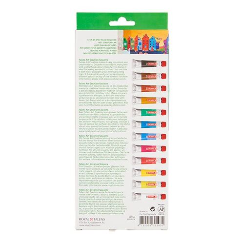 TEMPERA TALENS 12 mL COLORES SURTIDOS