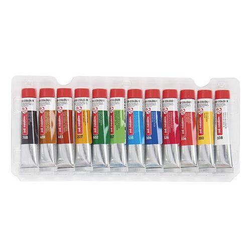 PINTURA ACUARELA TALENS 12 COLORES x 12 mL