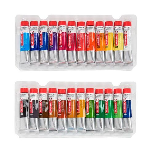 PINTURA ACUARELA TALENS 24 COLORES  x 12 ml