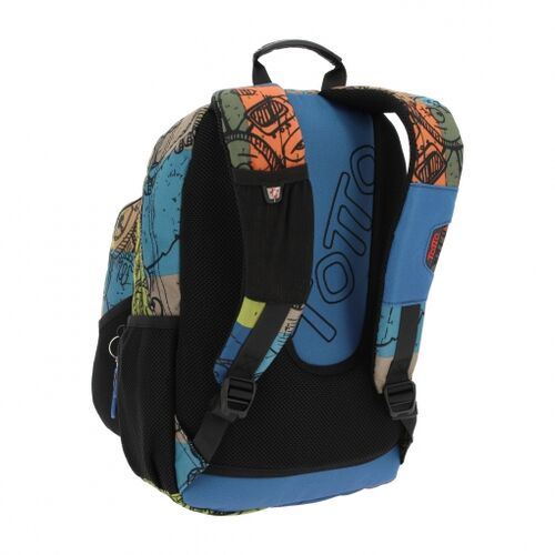 MOCHILA ESCOLAR TOTTO CARTULINA MARRÓN