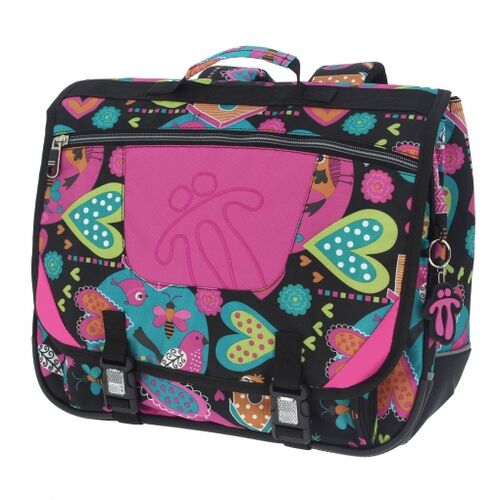 MOCHILA TOTTO TIJERAS NEGRO