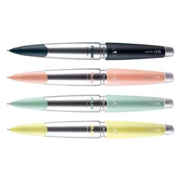 MILAN PORTAMINAS 0.5 mm HB CAPSULE SLIM SILVER