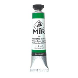 OLEO VERDE CADMIO CLARO TONO. 20ML. MIR.