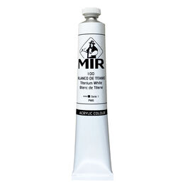 ACRÍLICO BLANCO DE TITANIO. 60ML. MIR.