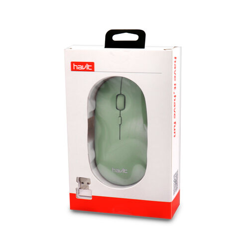 Ratón inalámbrico HAVIT 2.4 HZ MS75GT Verde
