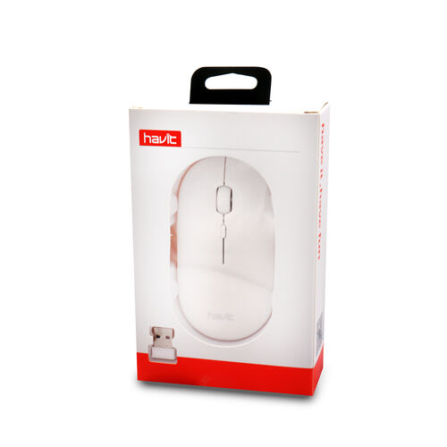 Ratón inalámbrico HAVIT  2.4 HZ MS75GT Blanco