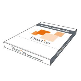 FUNDAS MULTITALADRO FOLIO. CRISTAL. C.100 PRAXTON.