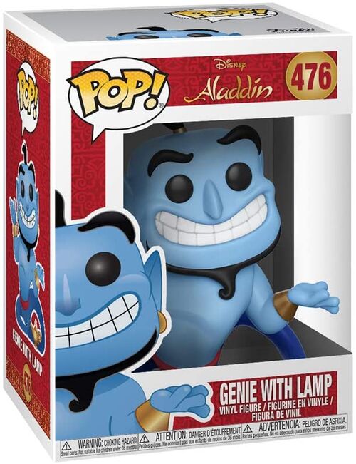 Funko Pop Vinyl Disney Aladdin - Genie con lámpara, Multi , color/modelo surtido