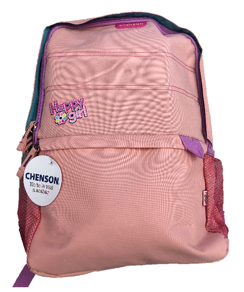 MOCHILA ESCOLAR HAPPY GIRL PASTEL. CHENSON.